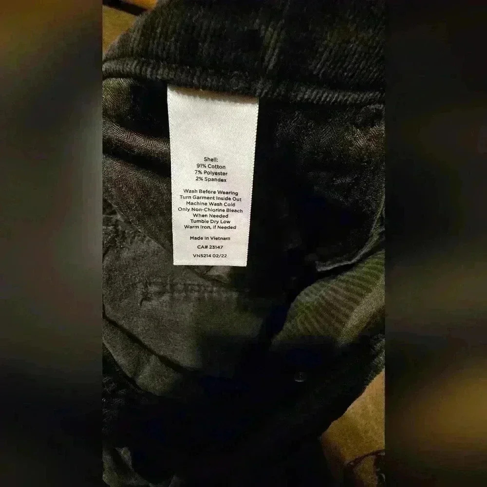 Talbots Stretch Corduroy Jeggings SIZE 8P - Picture 9 of 10